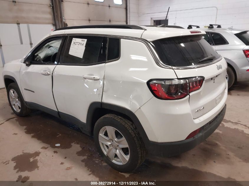 2022 JEEP COMPASS LATITUDE - 3C4NJDBB0NT156851