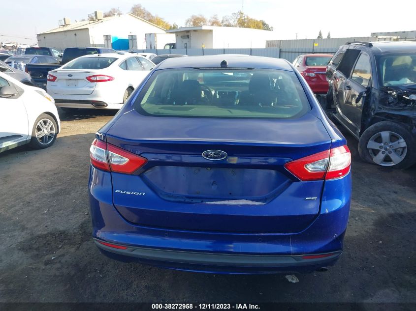 2016 FORD FUSION SE - 3FA6P0H79GR187763