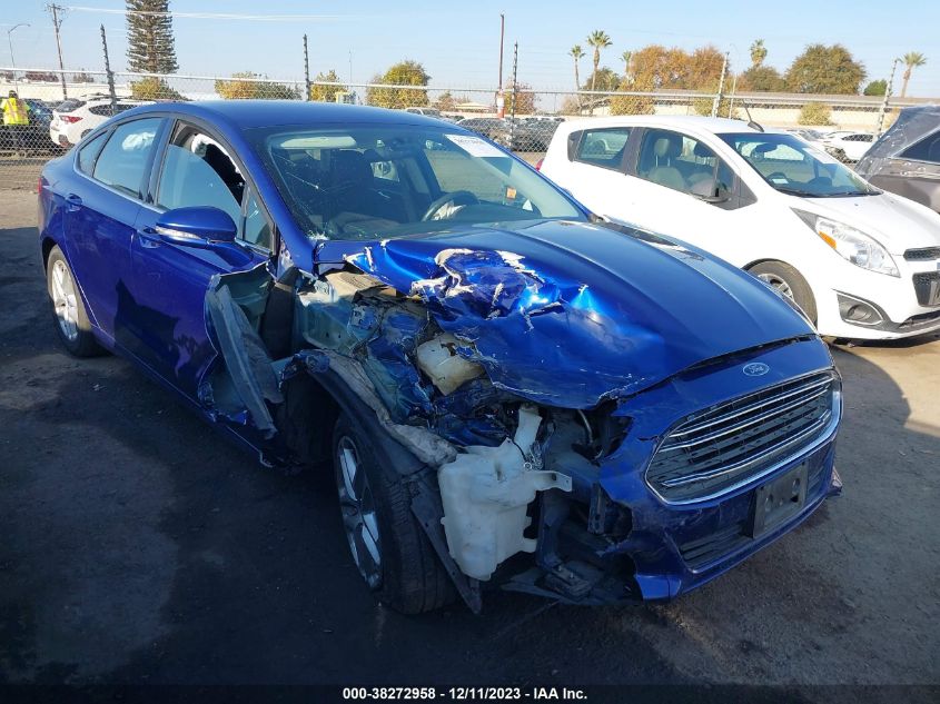 2016 FORD FUSION SE - 3FA6P0H79GR187763