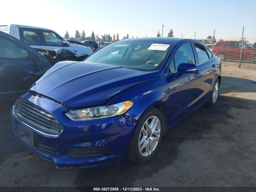 2016 FORD FUSION SE - 3FA6P0H79GR187763