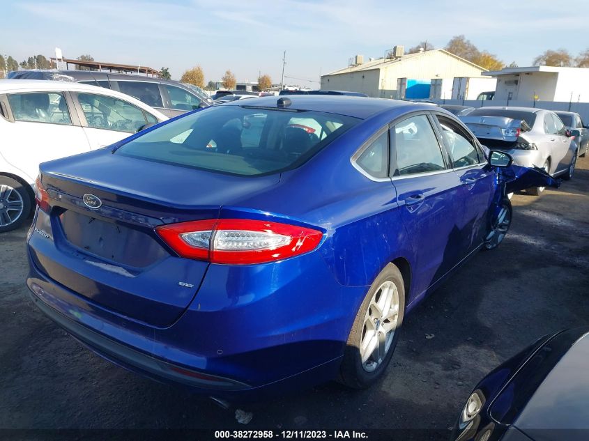 2016 FORD FUSION SE - 3FA6P0H79GR187763