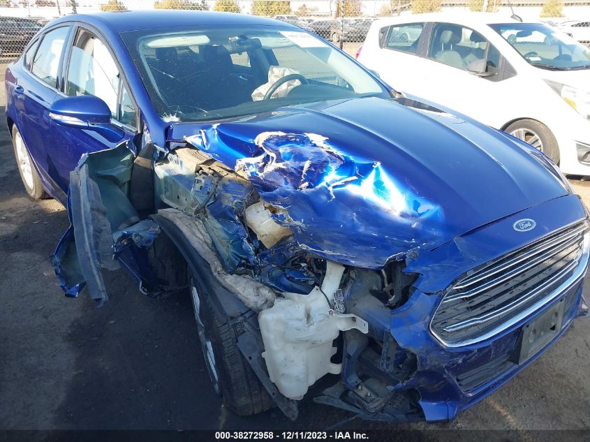 2016 FORD FUSION SE - 3FA6P0H79GR187763