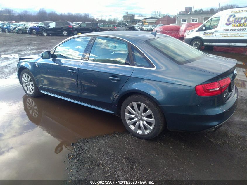 2015 AUDI A4 2.0T PREMIUM - WAUBFAFL7FN003260