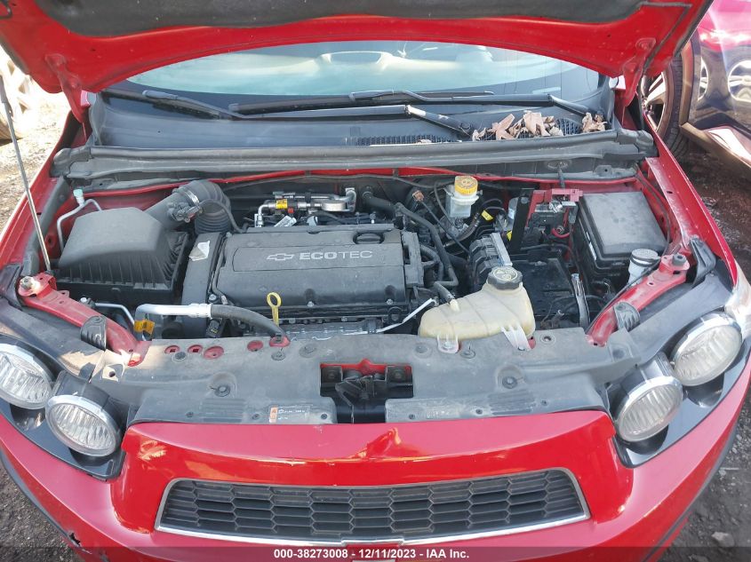 2013 CHEVROLET SONIC LT - 1G1JC5SH8D4195266