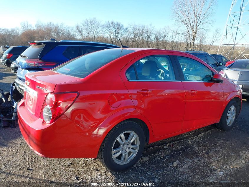 2013 CHEVROLET SONIC LT - 1G1JC5SH8D4195266
