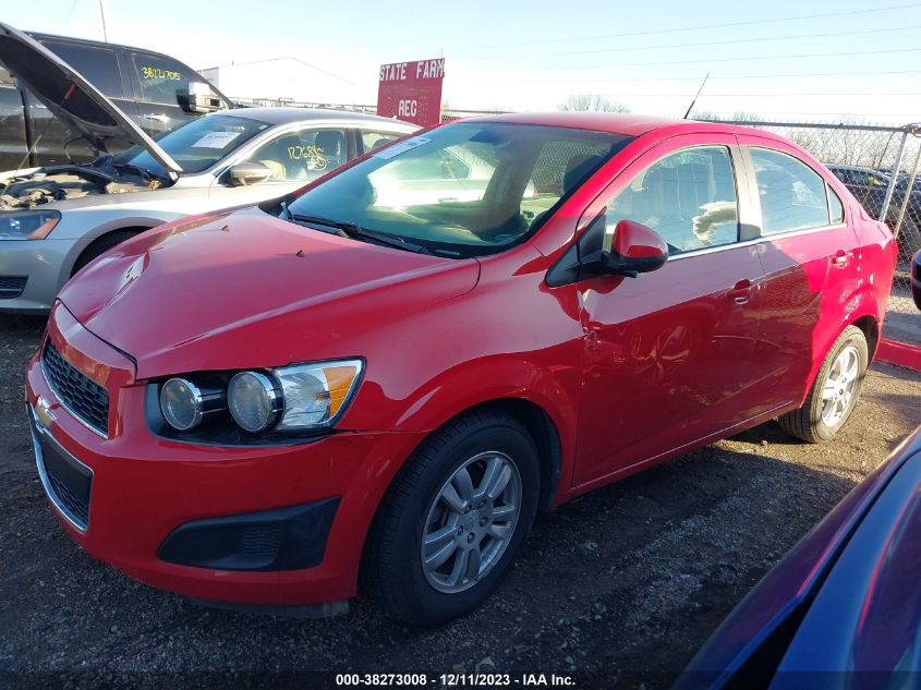 2013 CHEVROLET SONIC LT - 1G1JC5SH8D4195266