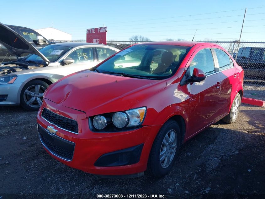 2013 CHEVROLET SONIC LT - 1G1JC5SH8D4195266