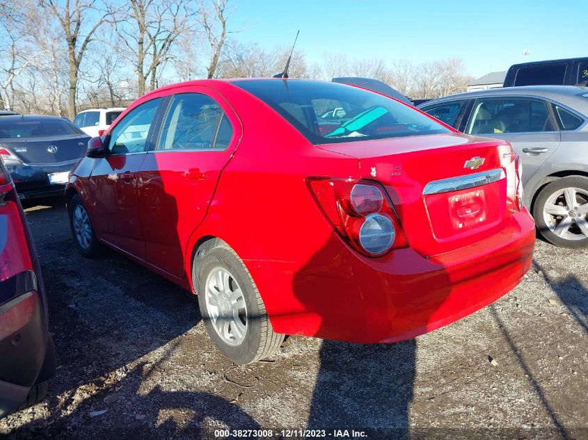 2013 CHEVROLET SONIC LT - 1G1JC5SH8D4195266