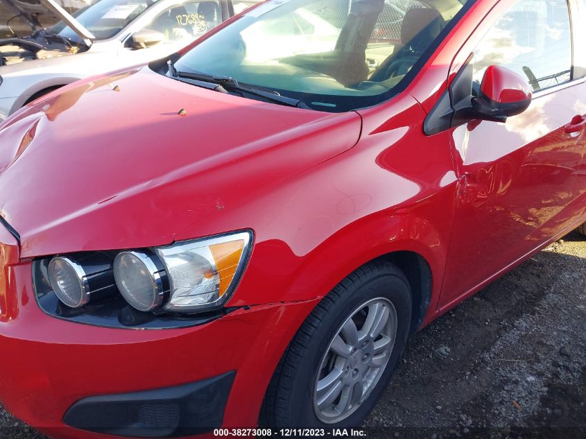 2013 CHEVROLET SONIC LT - 1G1JC5SH8D4195266