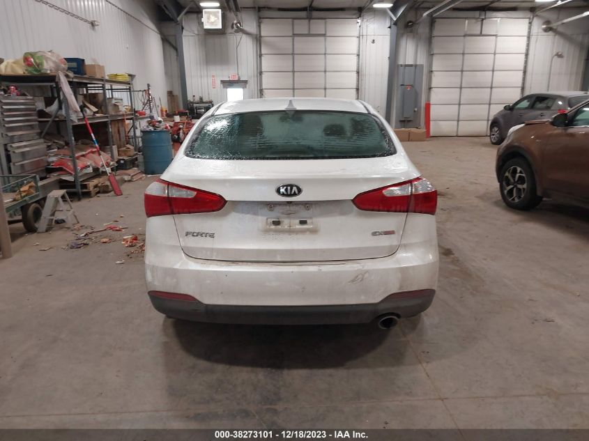 2014 KIA FORTE EX - KNAFX4A86E5206724