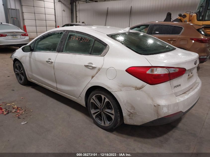 2014 KIA FORTE EX - KNAFX4A86E5206724