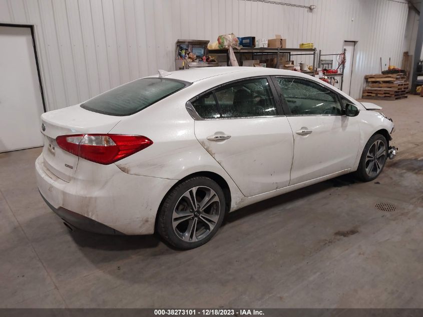 2014 KIA FORTE EX - KNAFX4A86E5206724