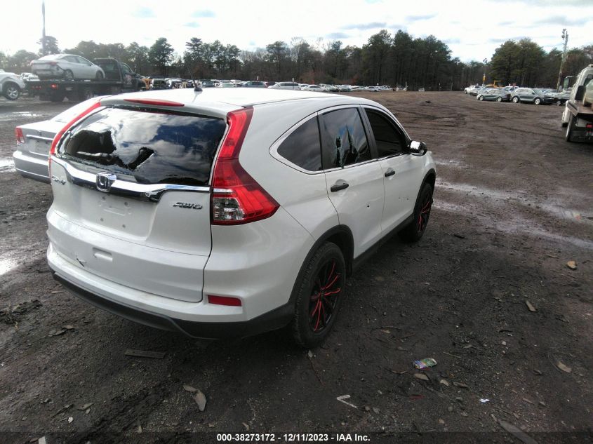 2016 HONDA CR-V LX - 5J6RM4H34GL044930