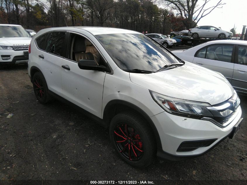 2016 HONDA CR-V LX - 5J6RM4H34GL044930