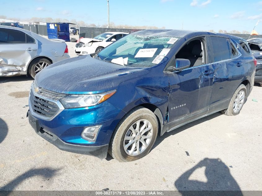 2021 CHEVROLET EQUINOX LT - 3GNAXJEVXML387974