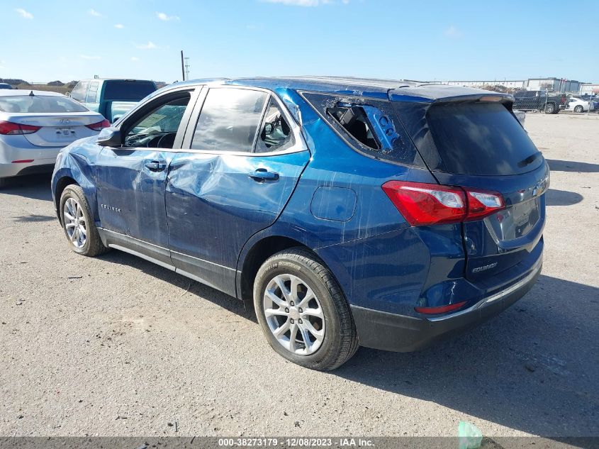 2021 CHEVROLET EQUINOX LT - 3GNAXJEVXML387974