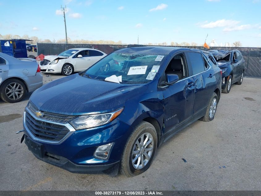 2021 CHEVROLET EQUINOX LT - 3GNAXJEVXML387974