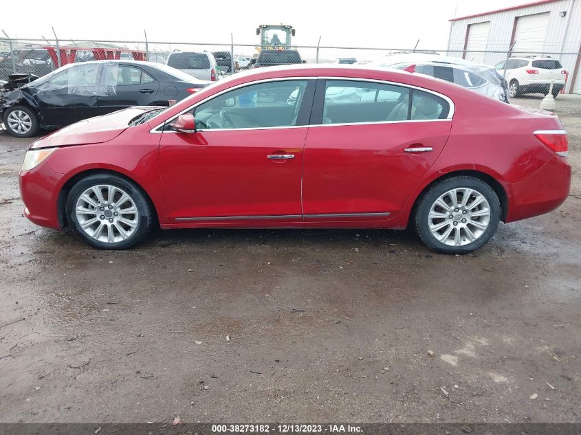 2013 BUICK LACROSSE LEATHER GROUP - 1G4GC5E39DF253015