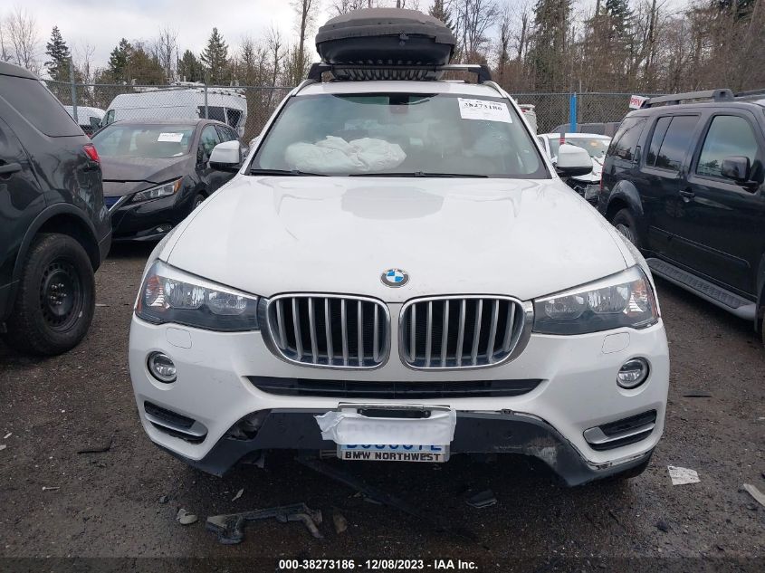 2016 BMW X3 XDRIVE28I - 5UXWX9C55G0B91949