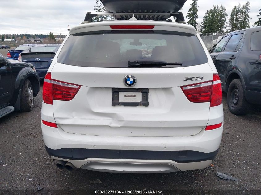 2016 BMW X3 XDRIVE28I - 5UXWX9C55G0B91949