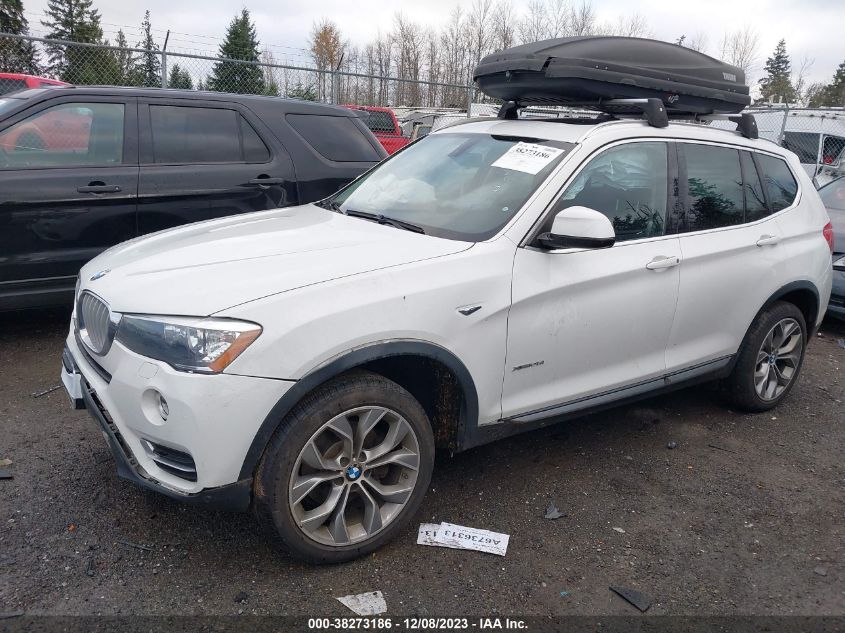 2016 BMW X3 XDRIVE28I - 5UXWX9C55G0B91949