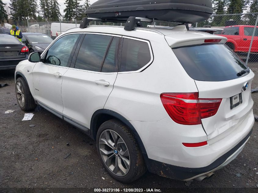 2016 BMW X3 XDRIVE28I - 5UXWX9C55G0B91949