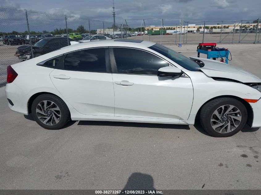 2018 HONDA CIVIC EX - 19XFC2F79JE000301