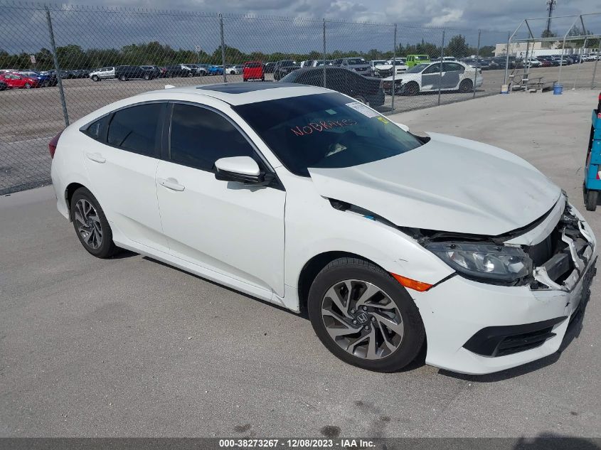 2018 HONDA CIVIC EX - 19XFC2F79JE000301