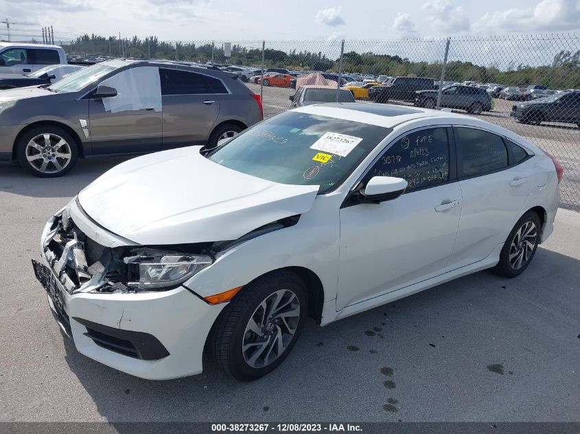 2018 HONDA CIVIC EX - 19XFC2F79JE000301