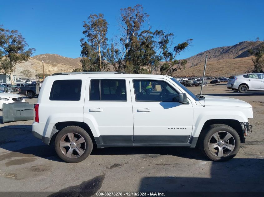 2016 JEEP PATRIOT LATITUDE - 1C4NJPFA9GD508000