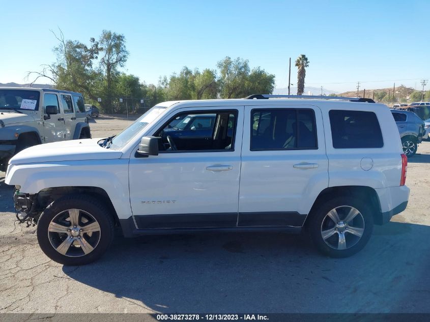 2016 JEEP PATRIOT LATITUDE - 1C4NJPFA9GD508000