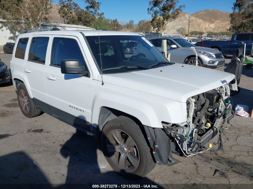 2016 JEEP PATRIOT LATITUDE - 1C4NJPFA9GD508000