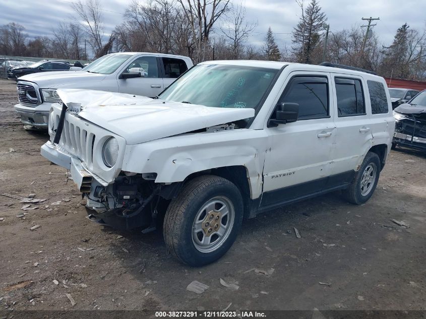 2016 JEEP PATRIOT SPORT - 1C4NJPBA8GD744188