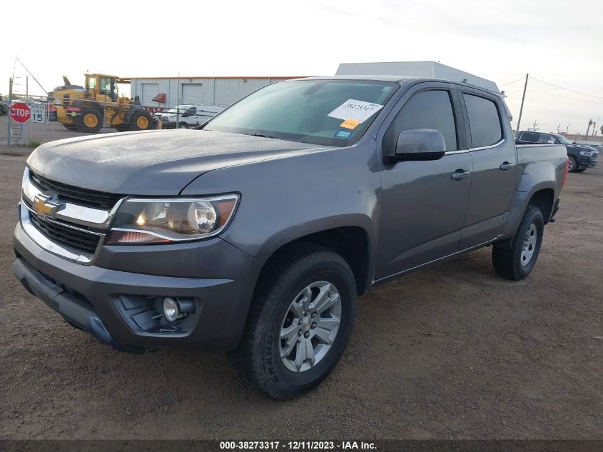 VIN 1GCGSCEN3K1297132 2019 CHEVROLET COLORADO LT
