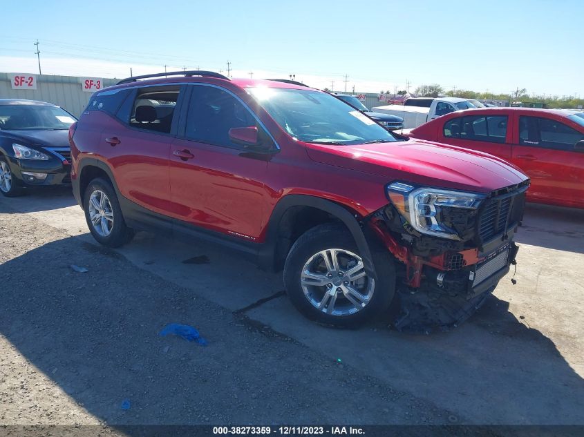 2022 GMC TERRAIN FWD SLE - 3GKALMEV4NL204936