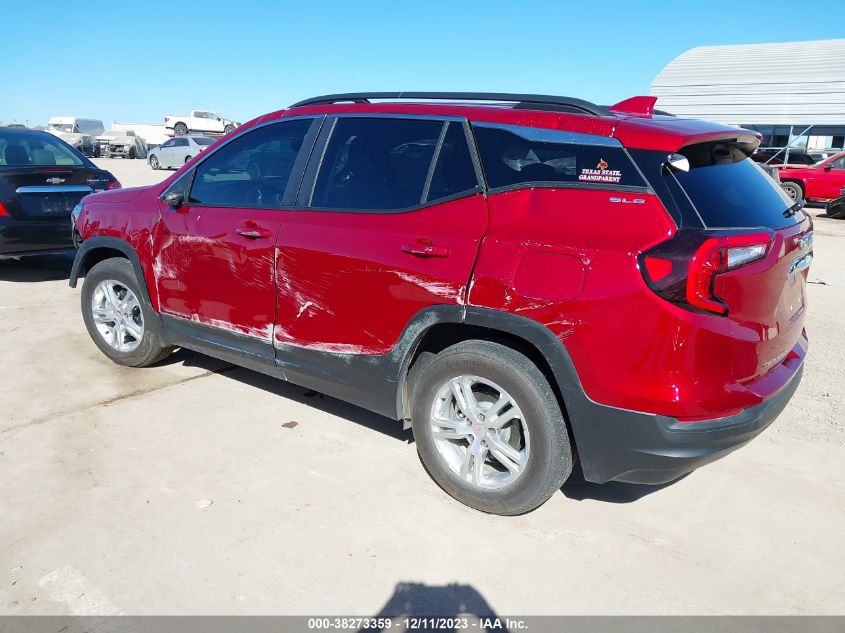 2022 GMC TERRAIN FWD SLE - 3GKALMEV4NL204936