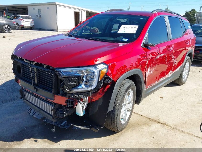 2022 GMC TERRAIN FWD SLE - 3GKALMEV4NL204936