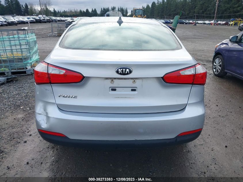2016 KIA FORTE LX - KNAFX4A6XG5446957
