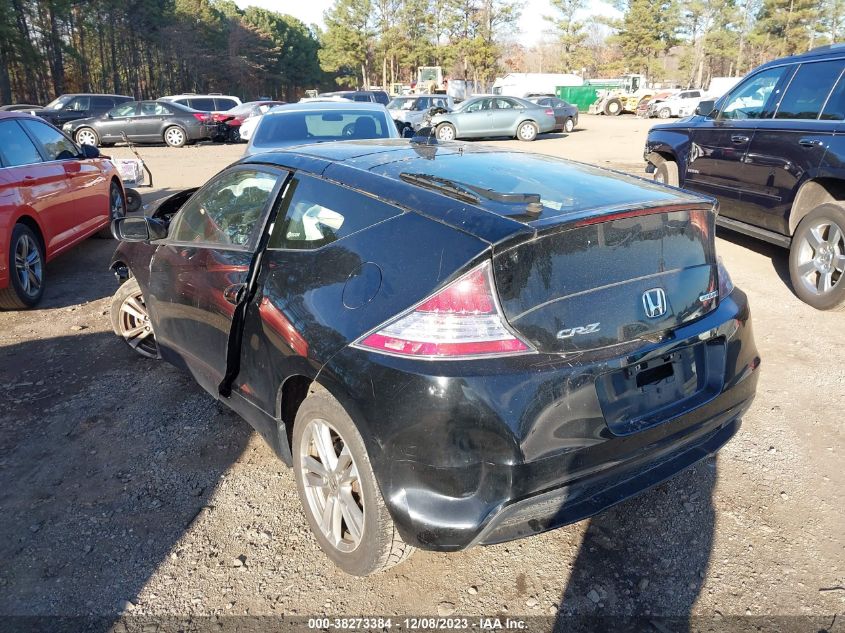 2013 HONDA CR-Z EX JHMZF1C60DS003677