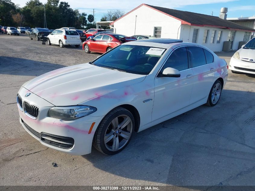 2014 BMW 5 SERIES 528I WBA5A5C50ED505119