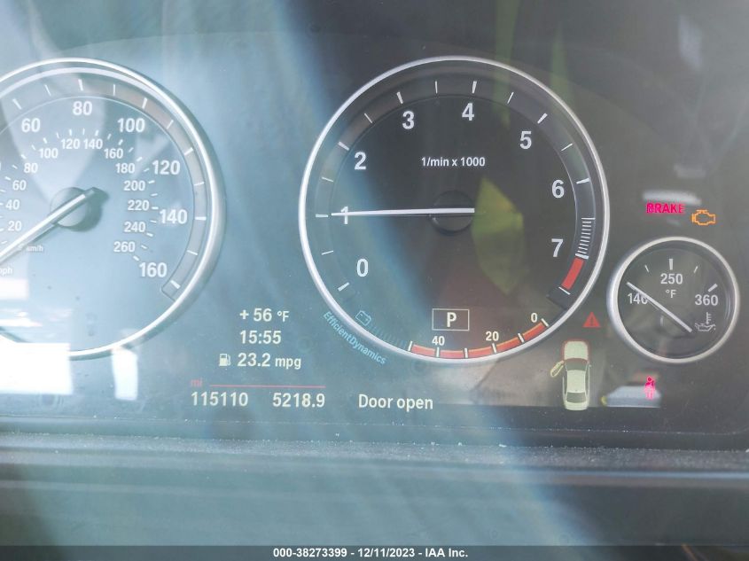 2014 BMW 5 SERIES 528I WBA5A5C50ED505119