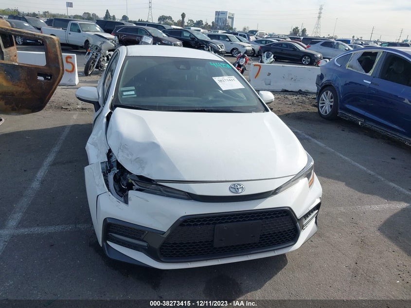 VIN JTDS4RCEXLJ009893 2020 TOYOTA COROLLA SE/NIGHT SHADE
