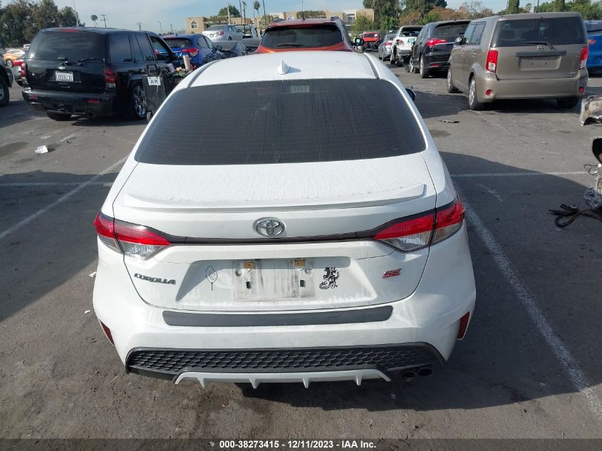 VIN JTDS4RCEXLJ009893 2020 TOYOTA COROLLA SE/NIGHT SHADE