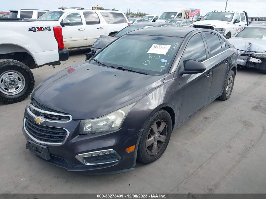 2015 CHEVROLET CRUZE LT - 1G1PC5SB3F7244994