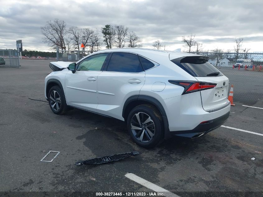 2020 LEXUS NX NX 300 JTJGARDZ6L5002722
