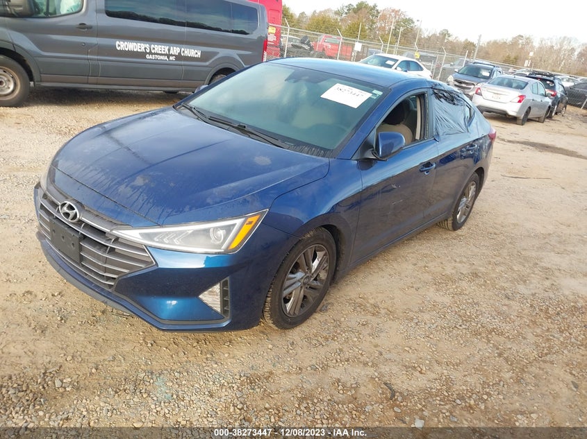 VIN 5NPD84LF8LH631037 2020 HYUNDAI ELANTRA SEL/VALUE/LIMITED