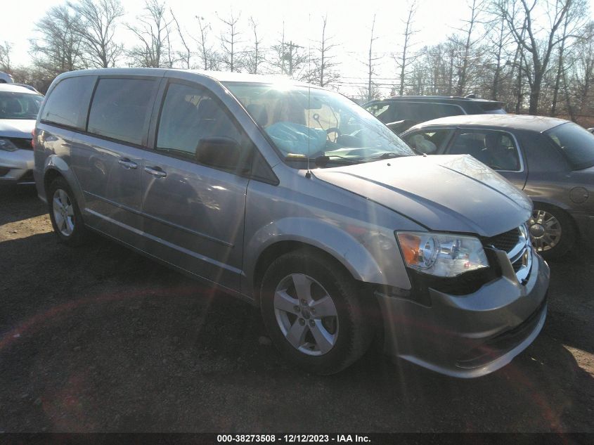 2013 DODGE GRAND CARAVAN SE - 2C4RDGBG9DR735411