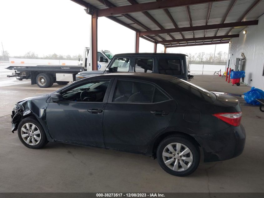 2015 TOYOTA COROLLA LE - 5YFBURHE2FP231496