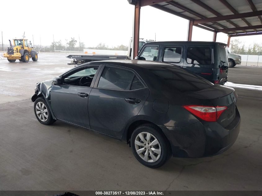 2015 TOYOTA COROLLA LE - 5YFBURHE2FP231496
