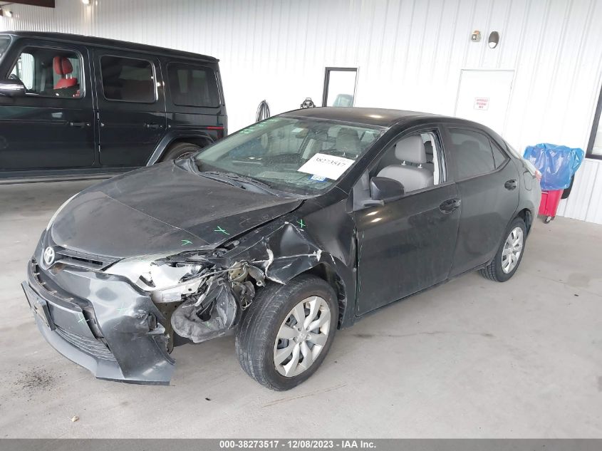 2015 TOYOTA COROLLA LE - 5YFBURHE2FP231496